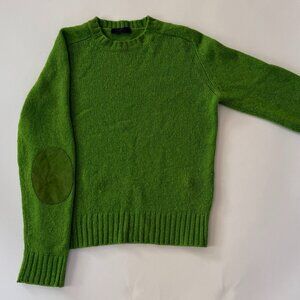 Prada Green Sweater with Elbow Patches